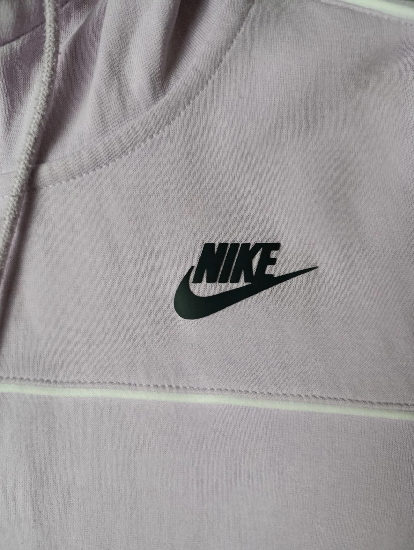 Sudadera con capucha Nike Sportswear de cremallera completa Lavanda Talla M para mujer – photo 2